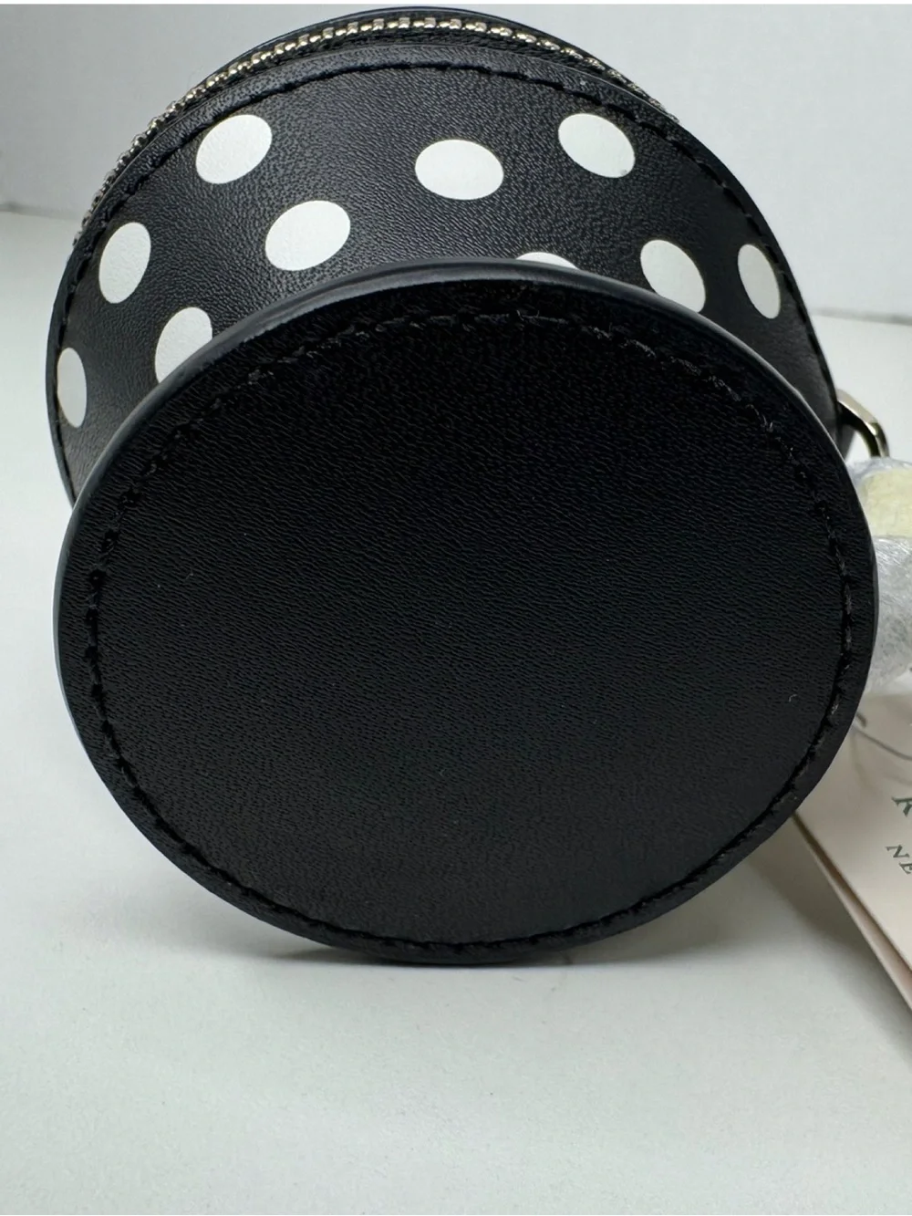 Kate Spade Tea Party Polka Dot Cup Coin Bag Keychain